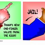 Trump-One-Finger-Salute