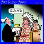 Indian reservation cartoon