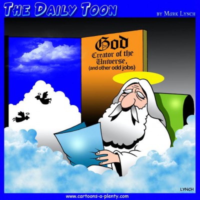 the daily toon, a panel cartoon