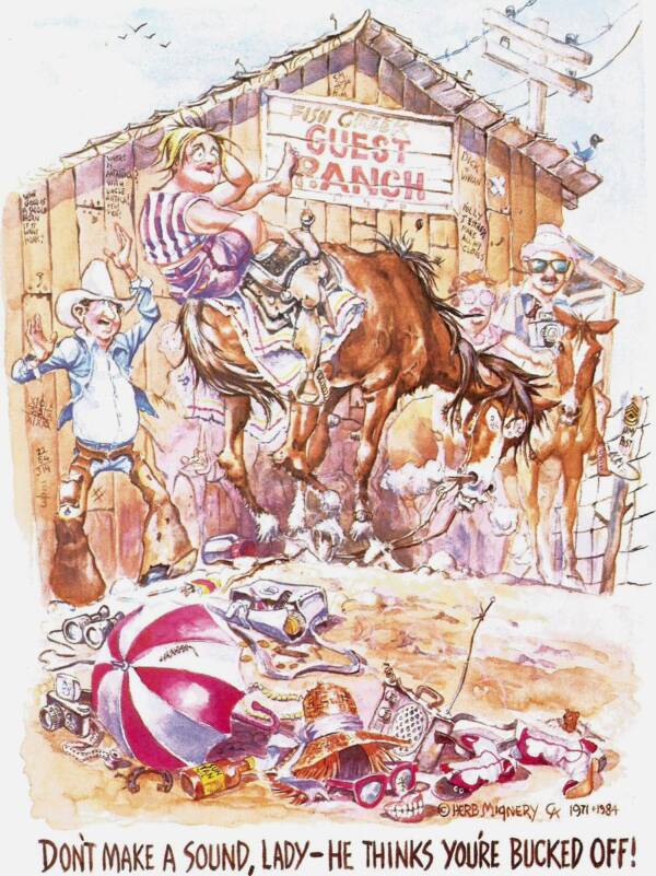 Meet Herb Mignery, Cowboy Cartoonist - R.C. Harvey, Humor Times