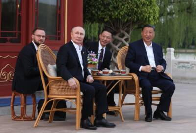 Vladimir Putin and General Secretary Xi Jinping