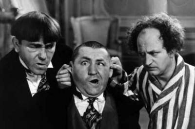 Being fair to stupid people, the three stooges