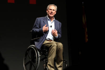 Greg Abbott wheelchair