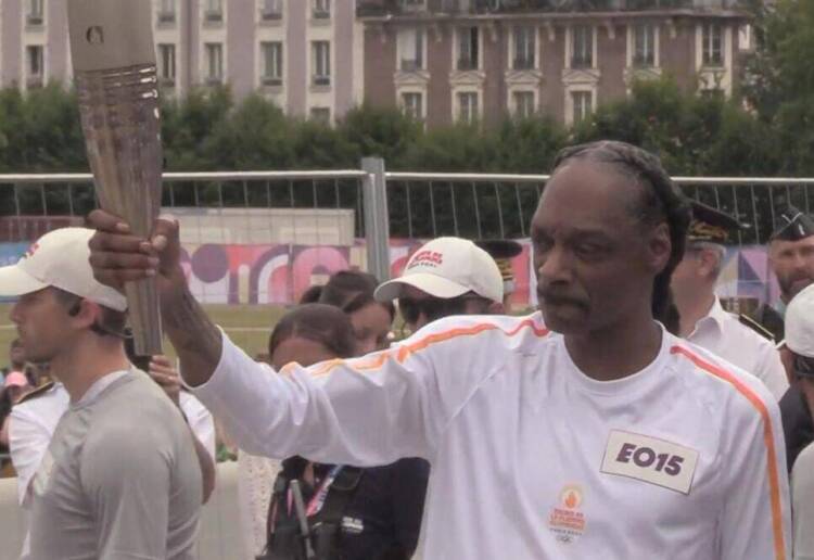 Snoop Dogg at the Paris Olympics