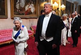 Trump with Queen