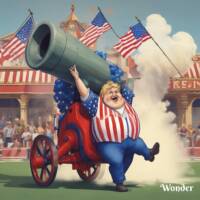 Trump to Be Shot Out of a Cannon on Live TV