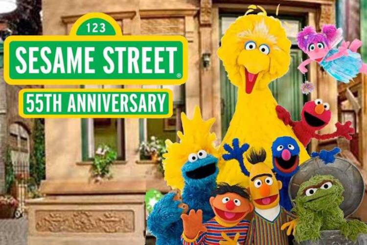 55th Anniversary of Sesame Street.