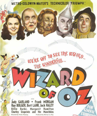 The Wizard of Oz movie poster