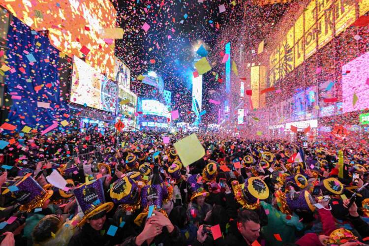 NYE Times Square ball drop