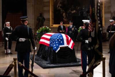 Trump and Obama at Carter funeral