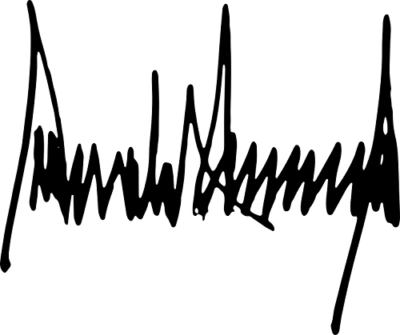 resignation signature